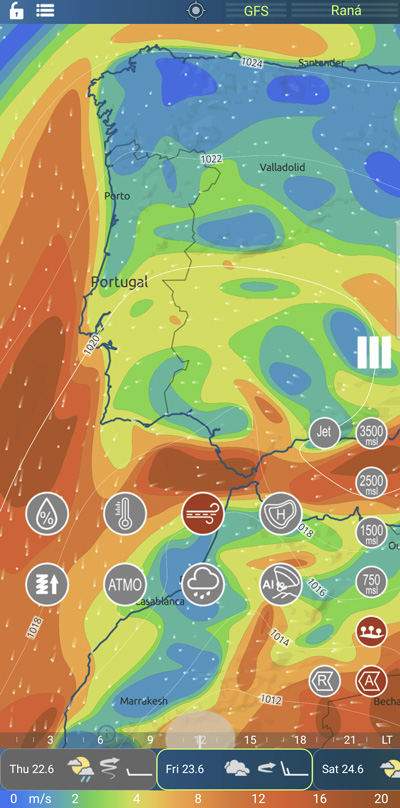 Gust map absolute