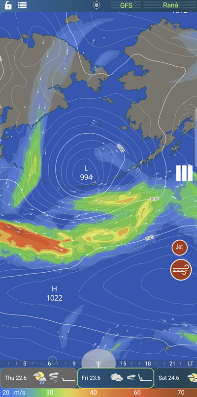 Jet map